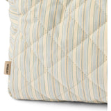 Wheat Blue Ocean Stripe Wash Taske Large Ziggi