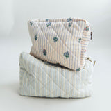 Wheat Blue Ocean Stripe Wash Taske Large Ziggi