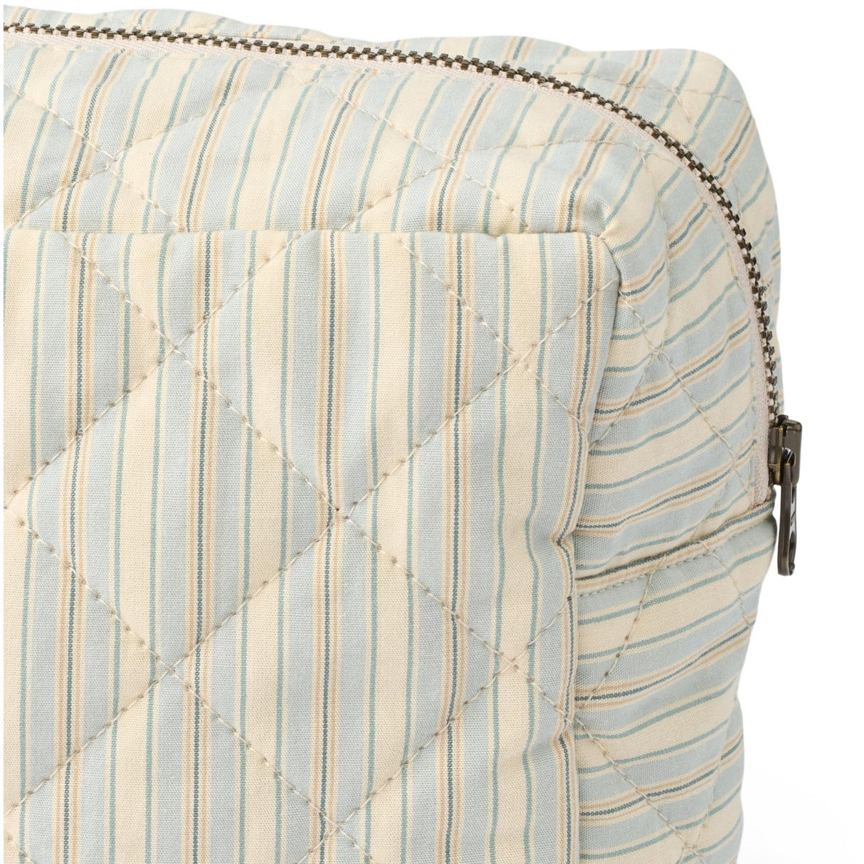 Wheat Blue Ocean Stripe Wash Taske Large Ziggi