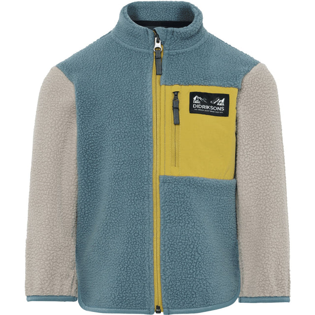 Didriksons Factory Blue Anten Kids Fullzip