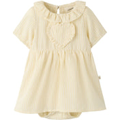 Lil'Atelier Coconut Milk Sahara Sun Nbffolly Ss Body Kjole Lil