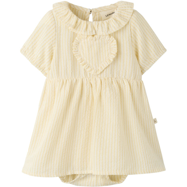 Lil'Atelier Coconut Milk Sahara Sun Nbffolly Ss Body Kjole Lil