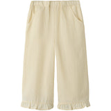 Lil'Atelier Coconut Milk Sahara Sun Nmffolly Wide Bukser Lil