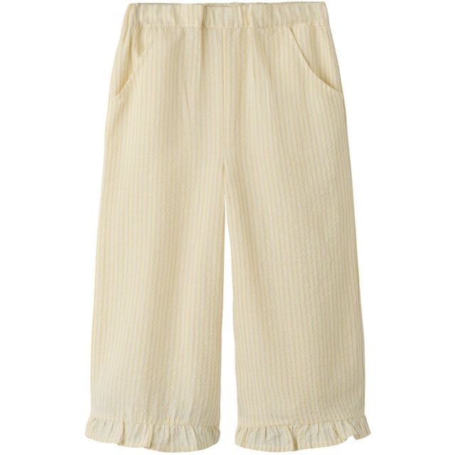 Lil'Atelier Coconut Milk Sahara Sun Nmffolly Wide Bukser Lil
