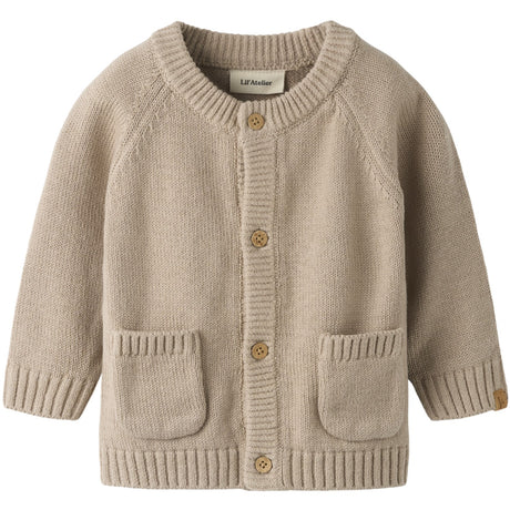 Lil'Atelier Oxford Tan Nbmfogon Ls Strik Card Lil