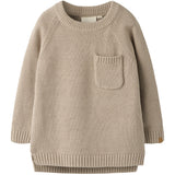 Lil'Atelier Oxford Tan Nmmfogon Ls Strik Lil