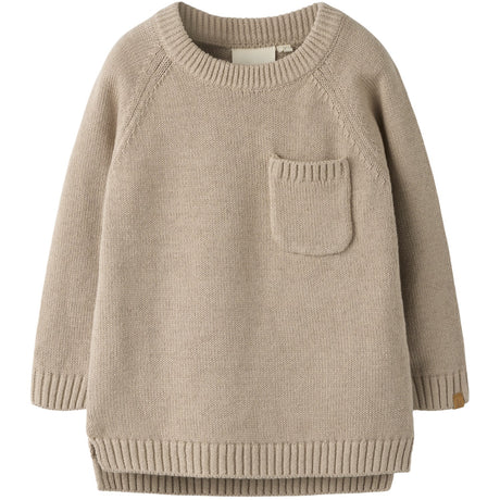 Lil'Atelier Oxford Tan Nmmfogon Ls Strik Lil