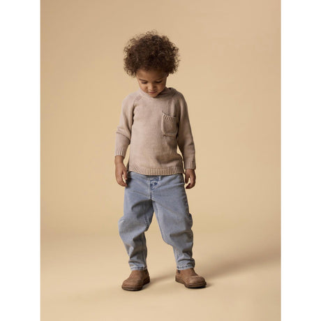 Lil'Atelier Oxford Tan Nmmfogon Ls Strik Lil
