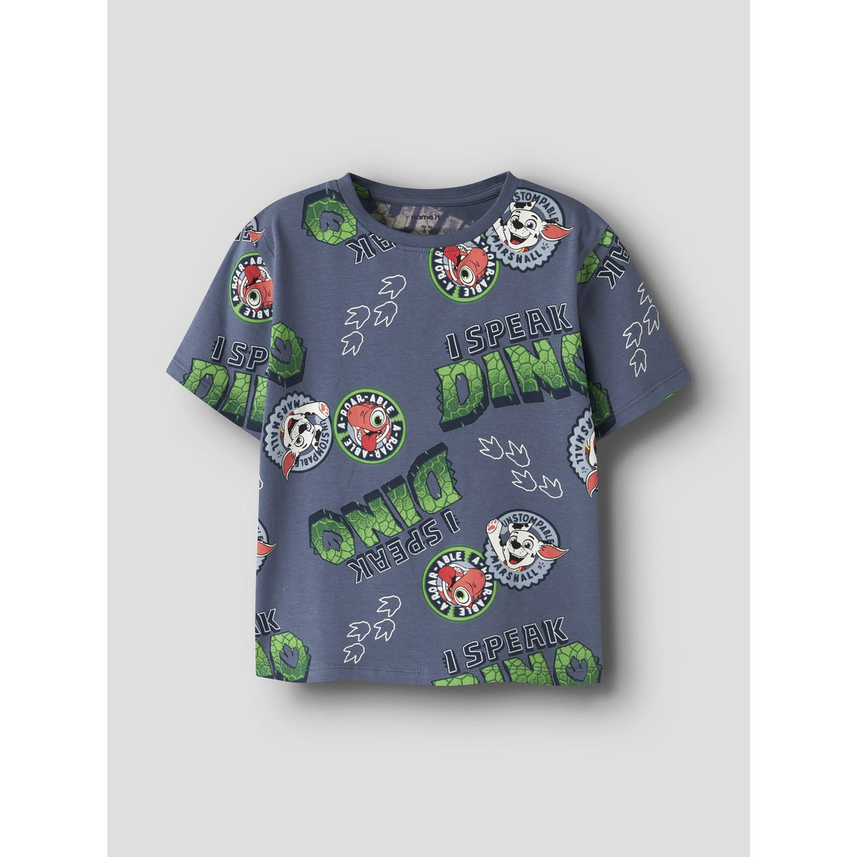 Name It Vintage Indigo Nmmjok Paw Ss Nreg Top Cplgm