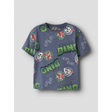 Name It Vintage Indigo Nmmjok Paw Ss Nreg Top Cplgm