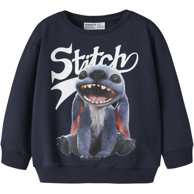 Name It Navy Blazer Nmmjaze Stitch Nreg Sweat Unb Wdi
