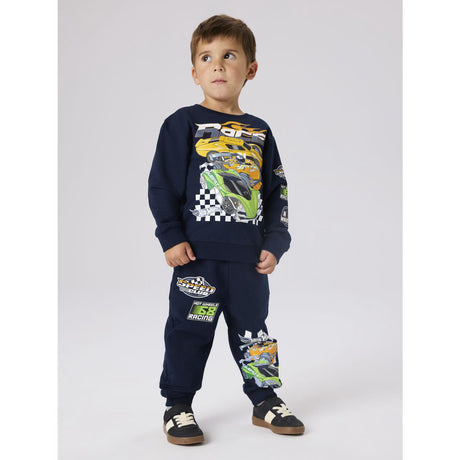 Name It Navy Blazer Nmmjerry Hotwheels Nreg Swe Bukser Unb Mat