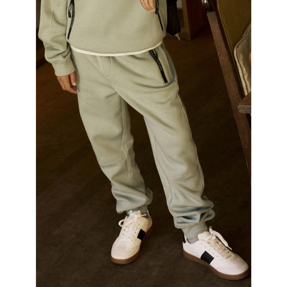 Name It Green Milieu Nkmleo Nreg Sweat Bukser Bru