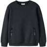 Name It Black Nkmleo Ls Nreg Sweat Bru