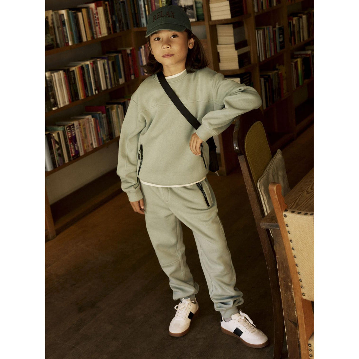 Name It Green Milieu Nkmleo Nreg Sweat Bukser Bru