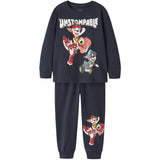 Name It Navy Blazer Nmmjalmer Paw Ls Natsæt Cplgm