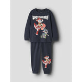 Name It Navy Blazer Nmmjalmer Paw Ls Natsæt Cplgm