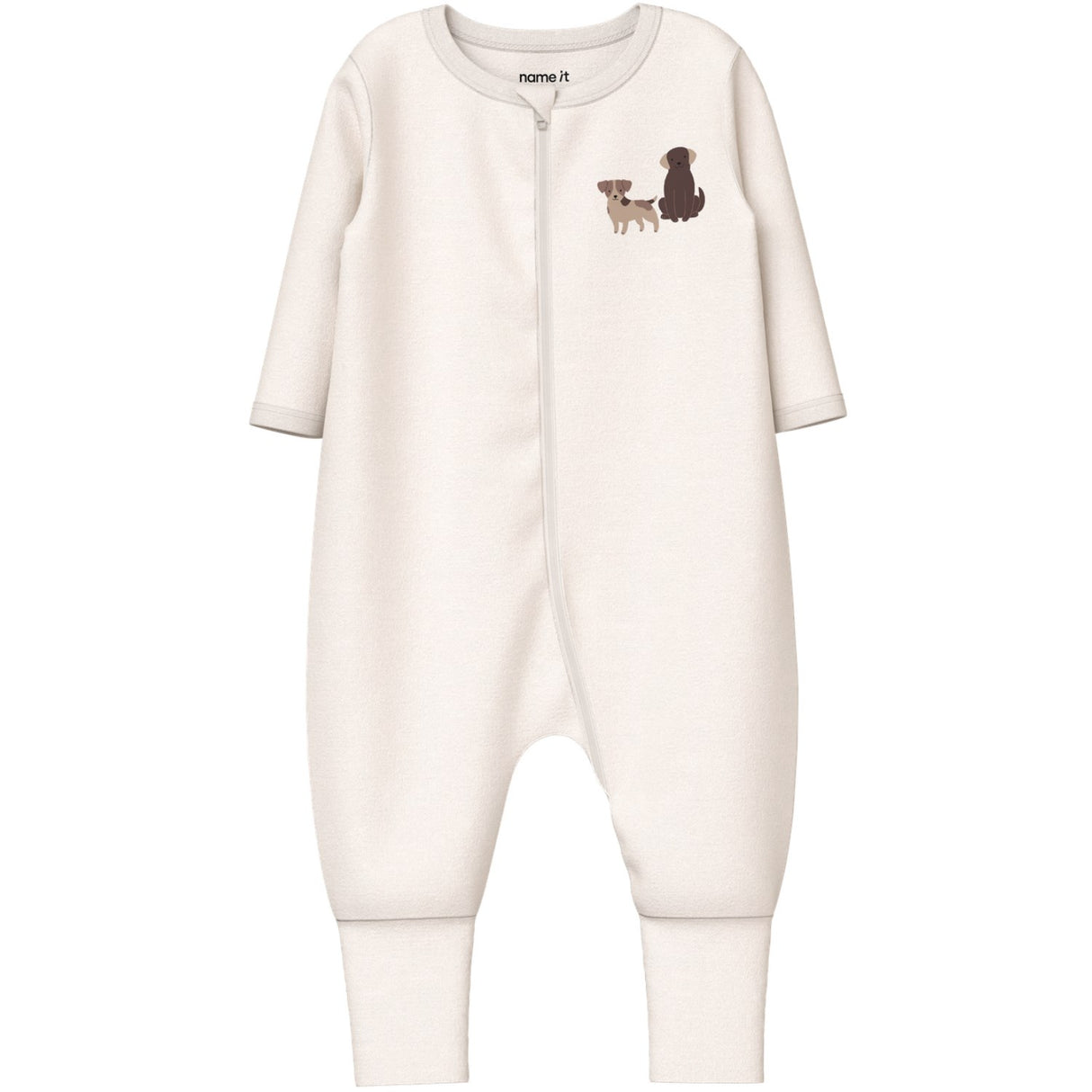 Name It Green Milieu Nbmnightsuit 2P Zip Ff Dog Noos