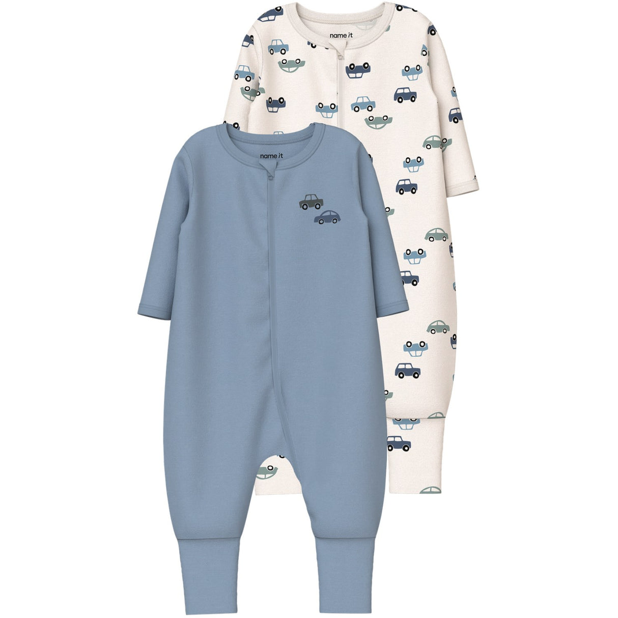 Name It Jet Stream Nbmnightsuit 2P Zip Ff Bil Noos