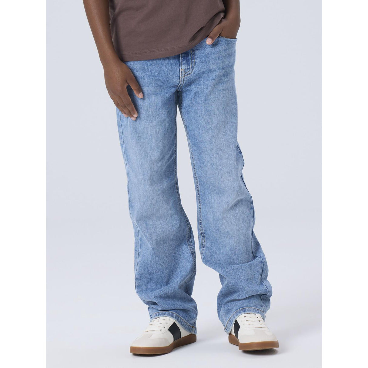 Name It Medium Blue Denim Nkmryan Straight Jeans 8809-Md Tb