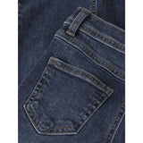 Name It Dark Blue Denim Nmmryan Straight Jeans 8809-Md Tb