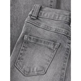 Name It Medium Grey Denim Nmfpolly Bootcut Jeans 8809-Md Tb