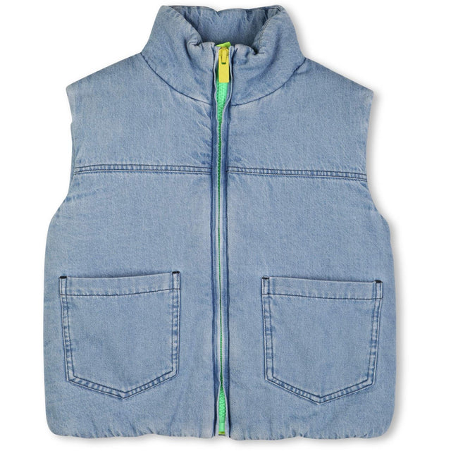 Billieblush Double Stone+Bleach Puffer Vest