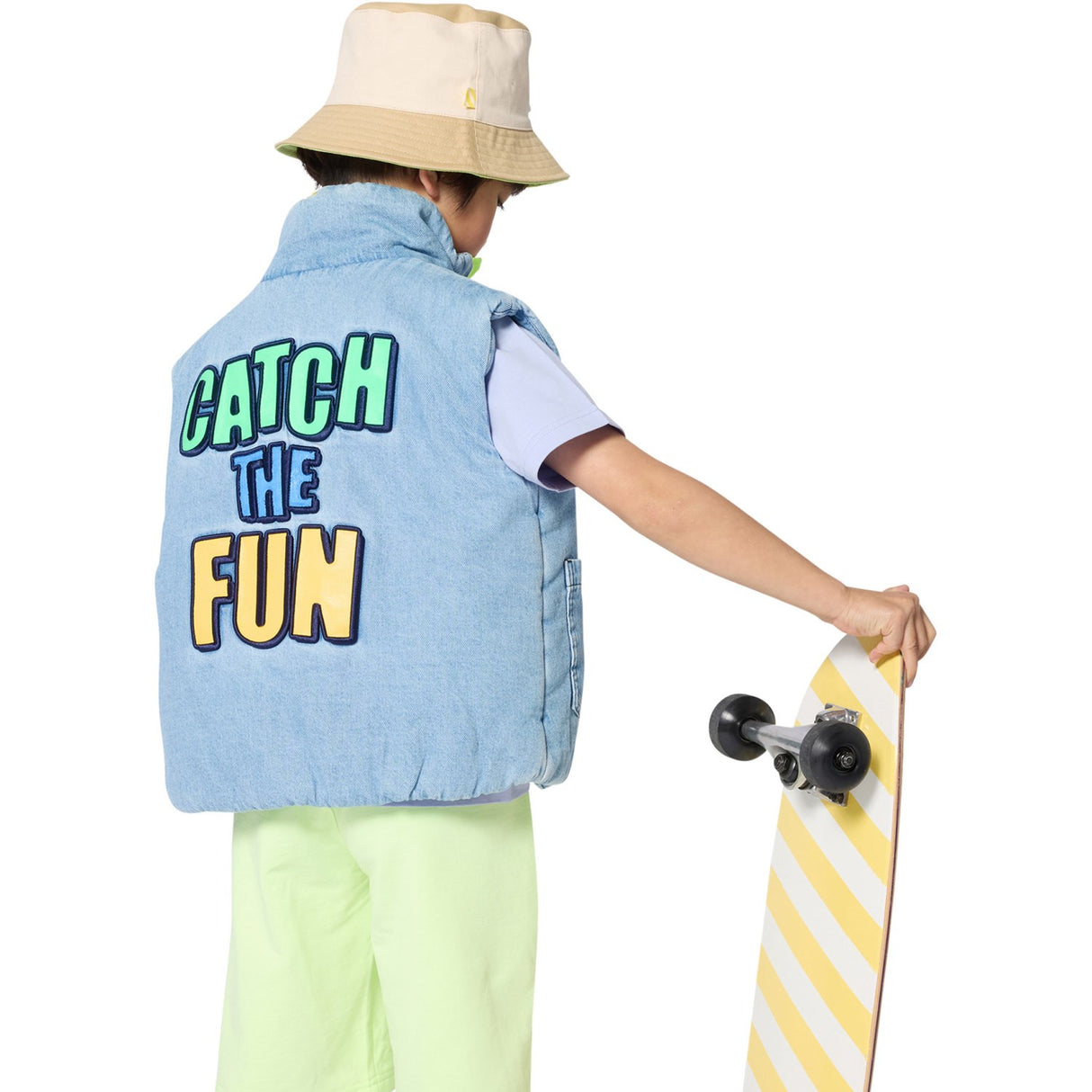 Billieblush Double Stone+Bleach Puffer Vest