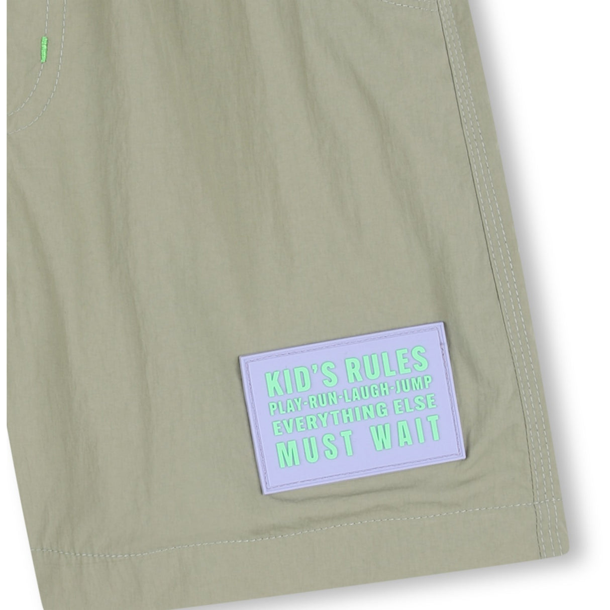 Billieblush Lime Bermuda Shorts