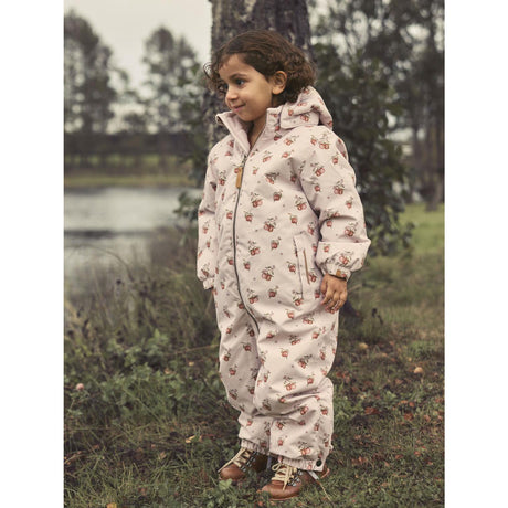 Lil'Atelier Hushed Violet Apples Nmflasnow10 Flyverdragt Aop Fo Lil
