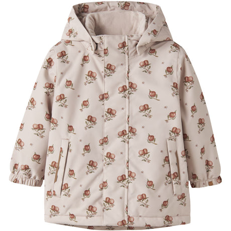 Lil'Atelier Hushed Violet Apples Nmflasnow10 Jkt Fo Aop1 Lil