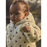 Lil'Atelier Turtledove Apples Nbfnalo Sia Loose Sherpa Jakke Lil