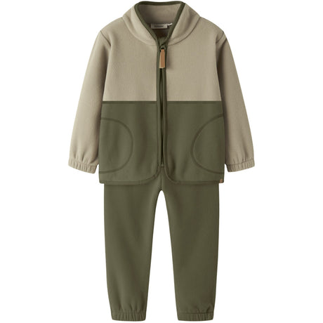 Lil'Atelier Winter Moss Nmmlaspektra Fleece Sæt 1Fo Lil