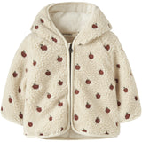 Lil'Atelier Turtledove Apples Nbfnalo Sia Loose Sherpa Jakke Lil