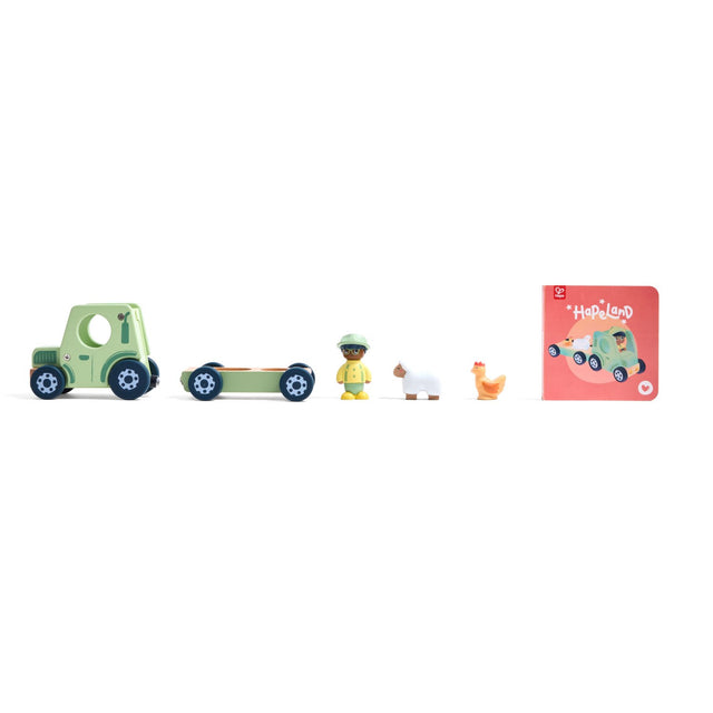 Hape Den Brummende Traktor Med Lyd