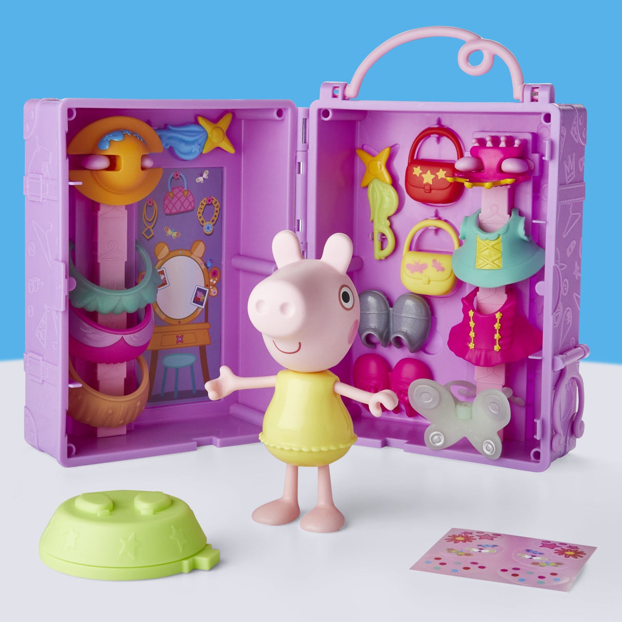 Peppa Pig Klæd-ud Garderobe & Gurli 15cm