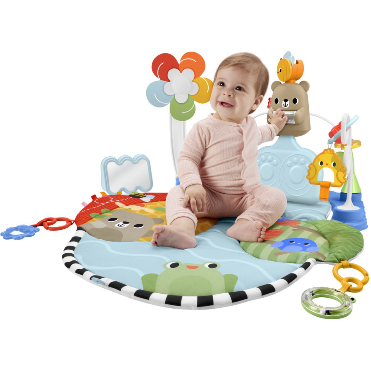 Fisher-Price® Nyfødt Spark & Sving Gym