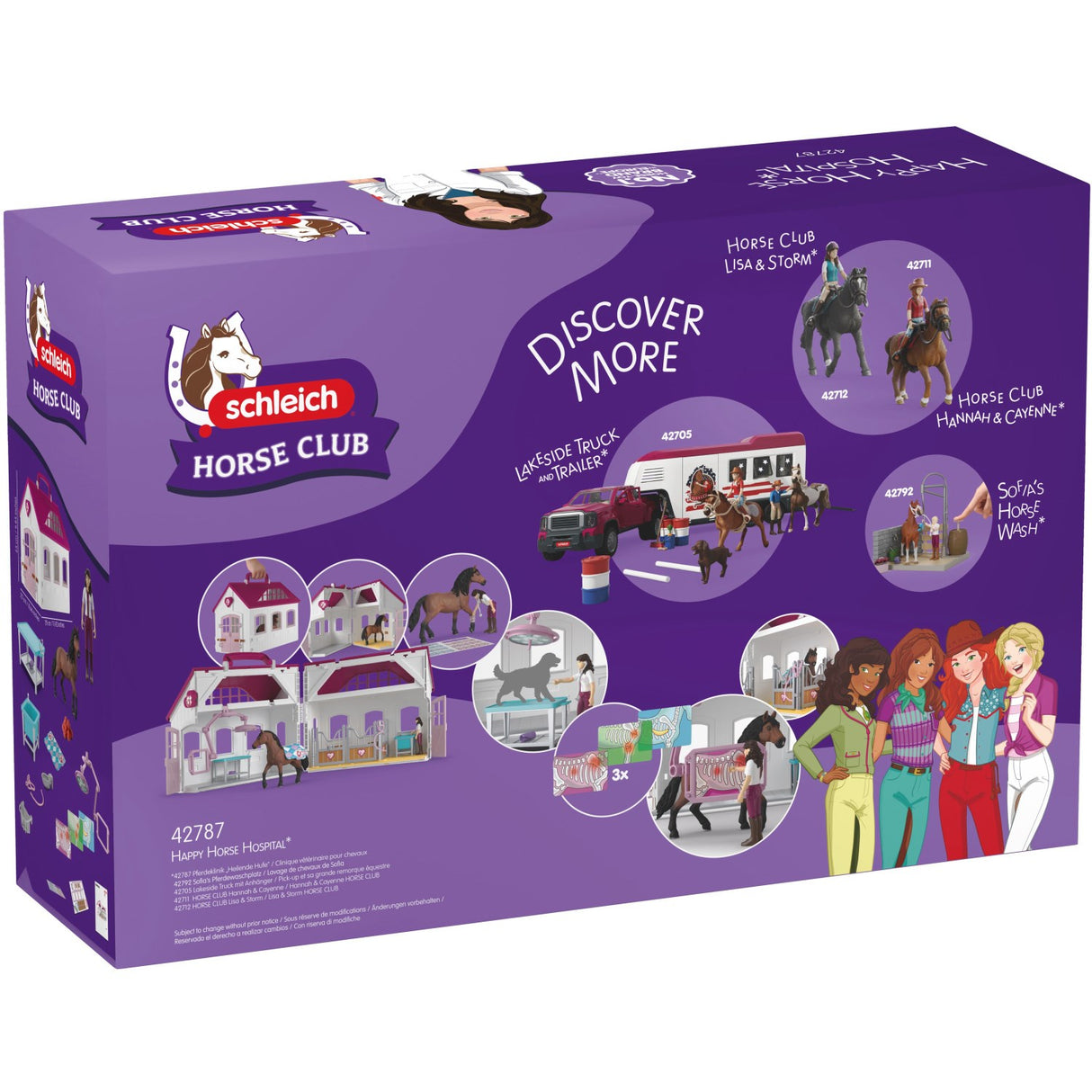 Schleich Glad Hestehospital
