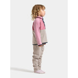 Didriksons Heather Pink Monte Kids Half Bu 5