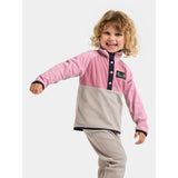 Didriksons Heather Pink Monte Kids Half Bu 5