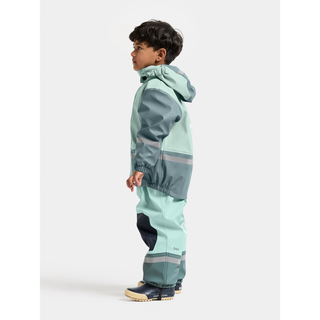 Didriksons Ocean Mint Boardman Kids Sæt 12
