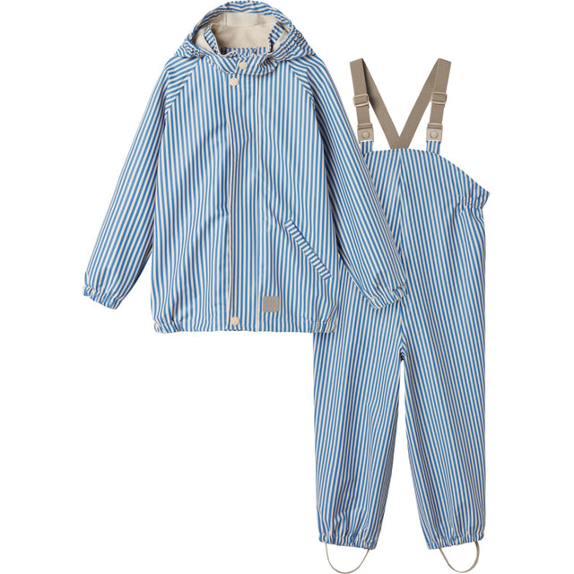 MarMar Rainwear Blue Stripe Oddy Sæt