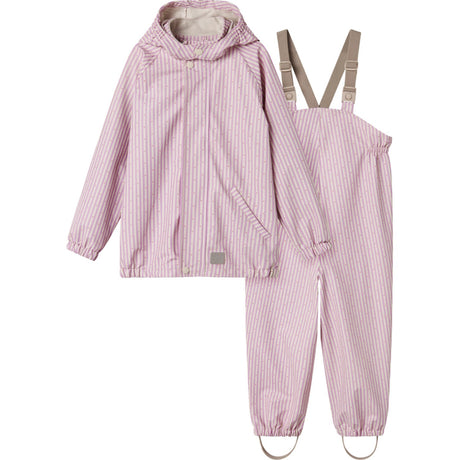 MarMar Rainwear Pink Stripe Oddy Sæt