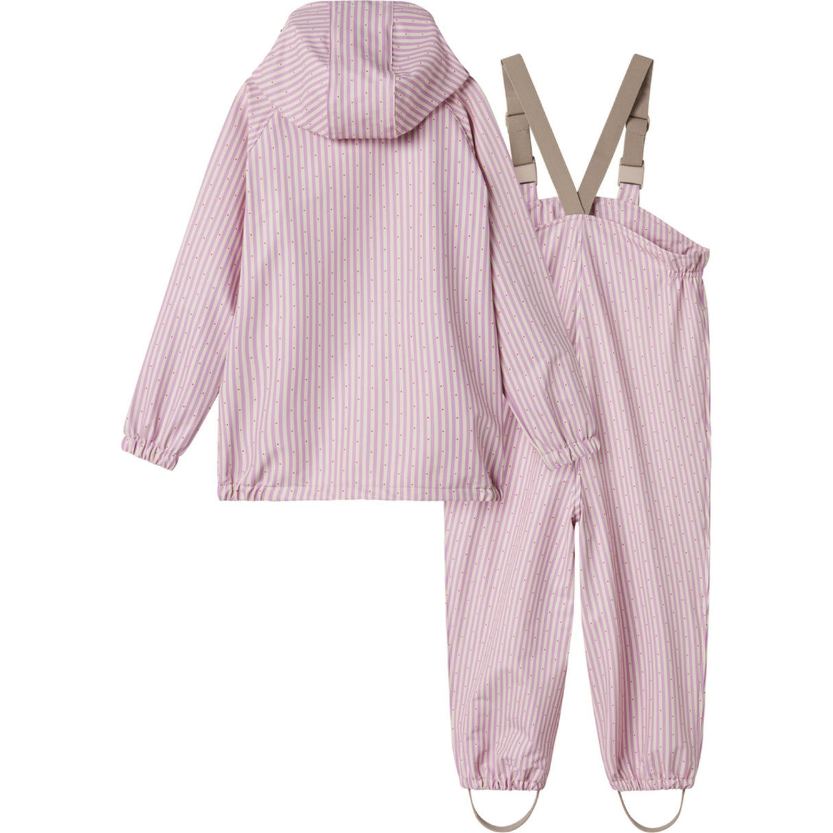 MarMar Rainwear Pink Stripe Oddy Sæt