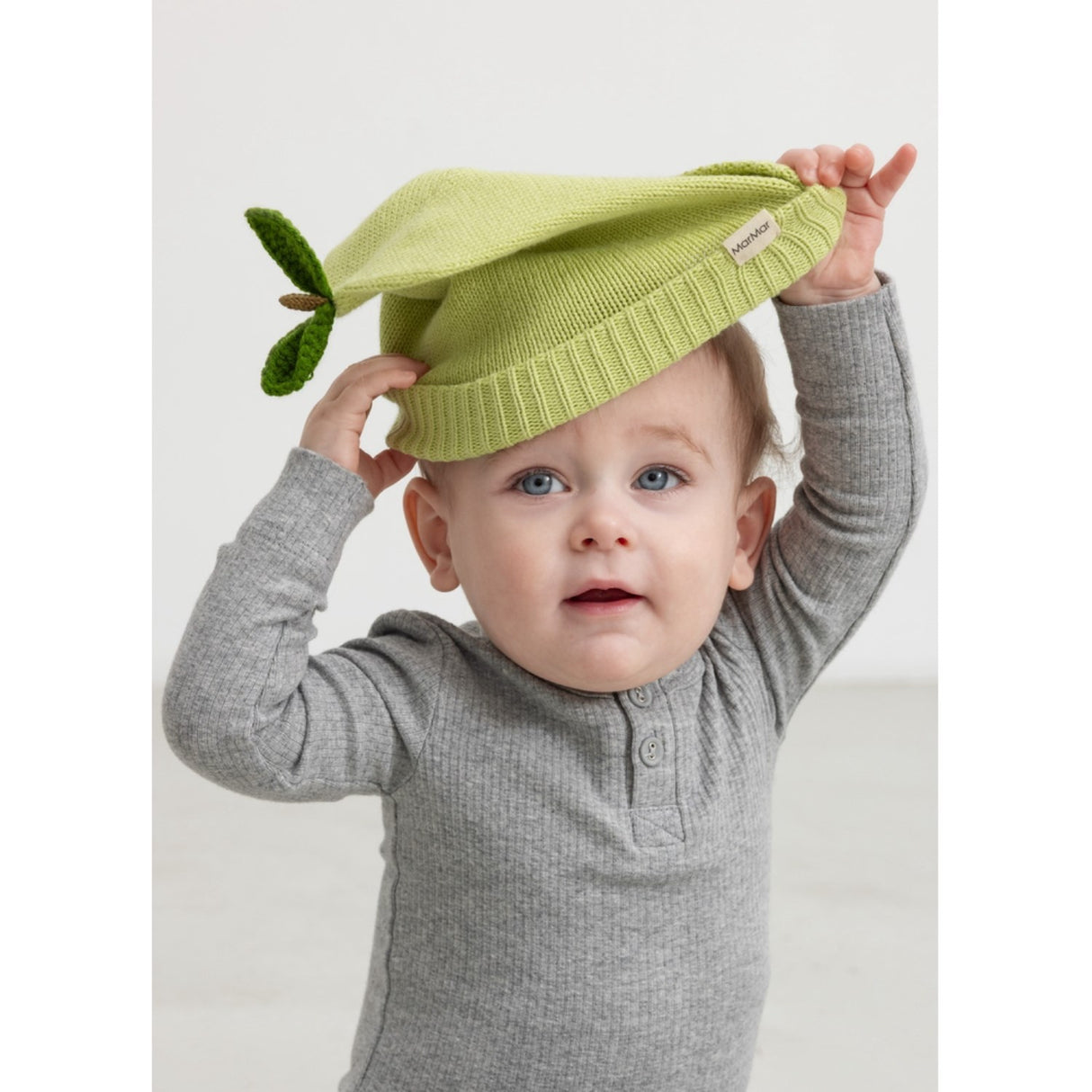 MarMar Cotton Knit Plain Pear Atlas Pear Hue