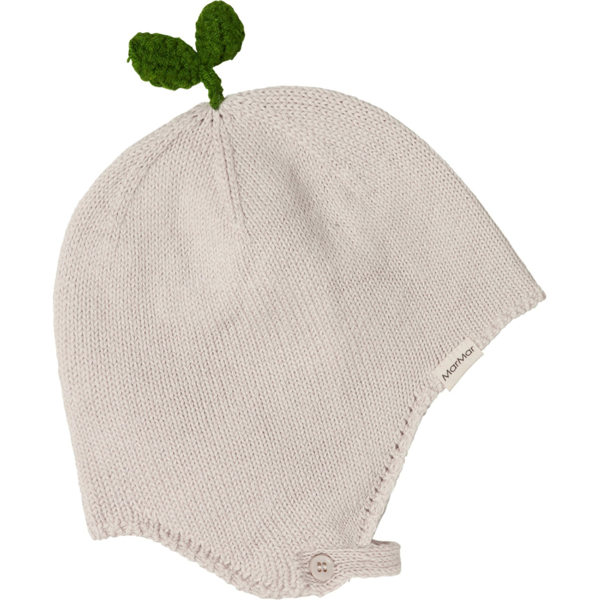 MarMar Cotton Knit Plain Moon Grey Aly Baby Sprout Hue
