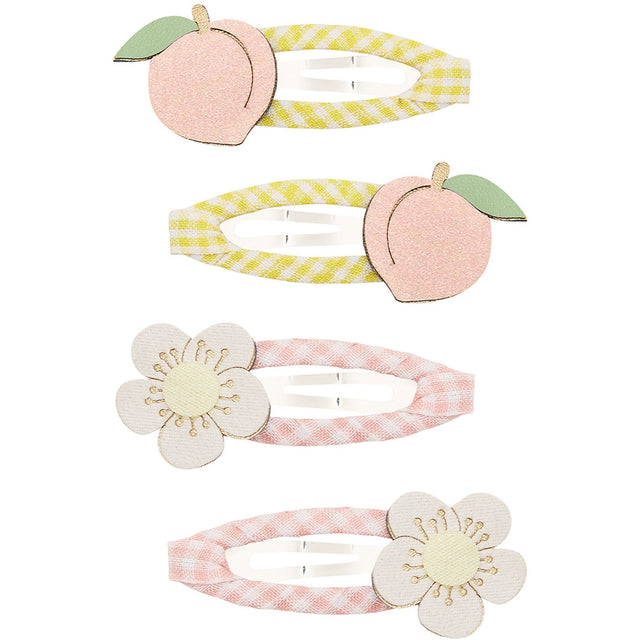 Mimi & Lula 4 Hårspænder - Blossom Peaches And Cream