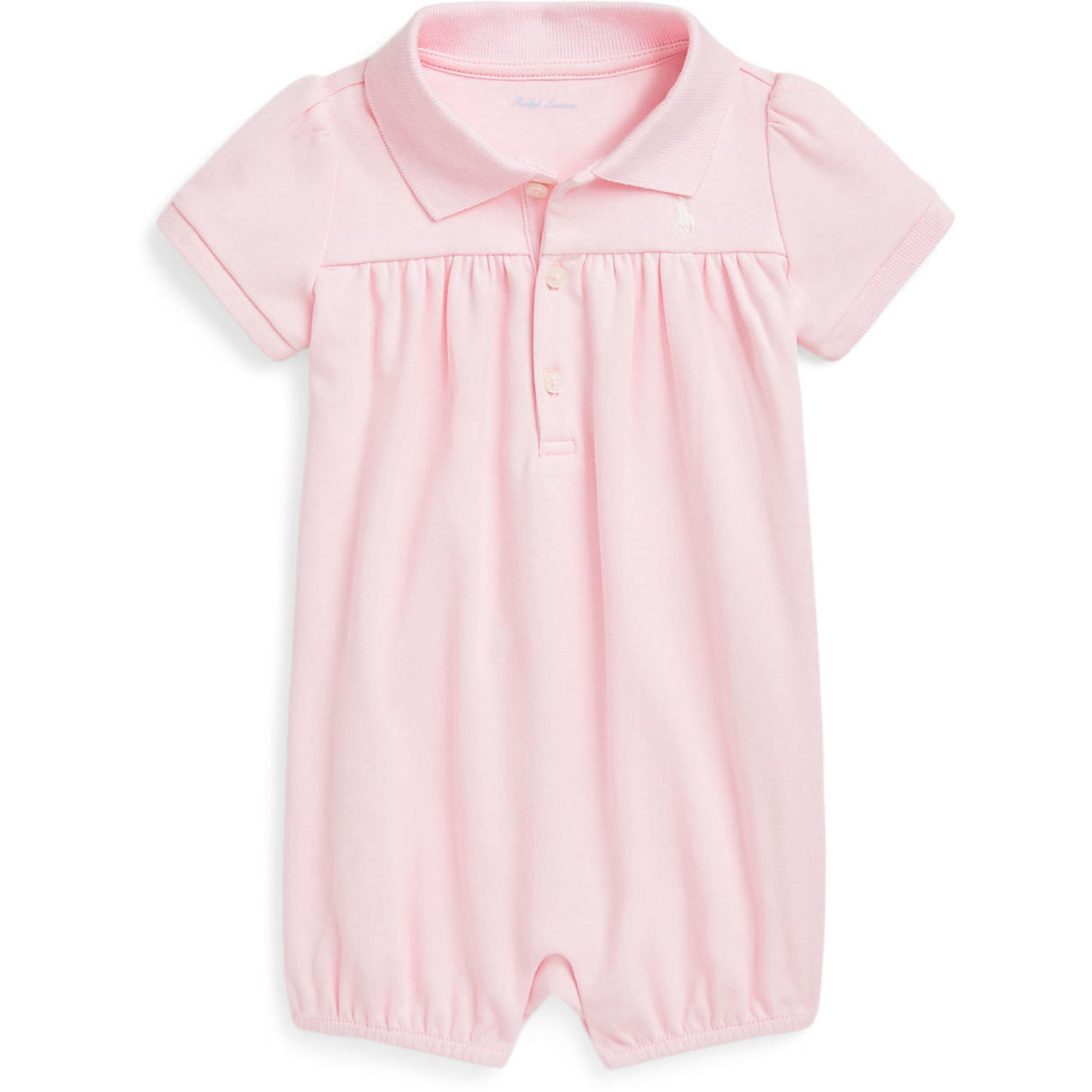 Ralph Lauren Baby Bath Pink W/ Nevis Pp Shortall