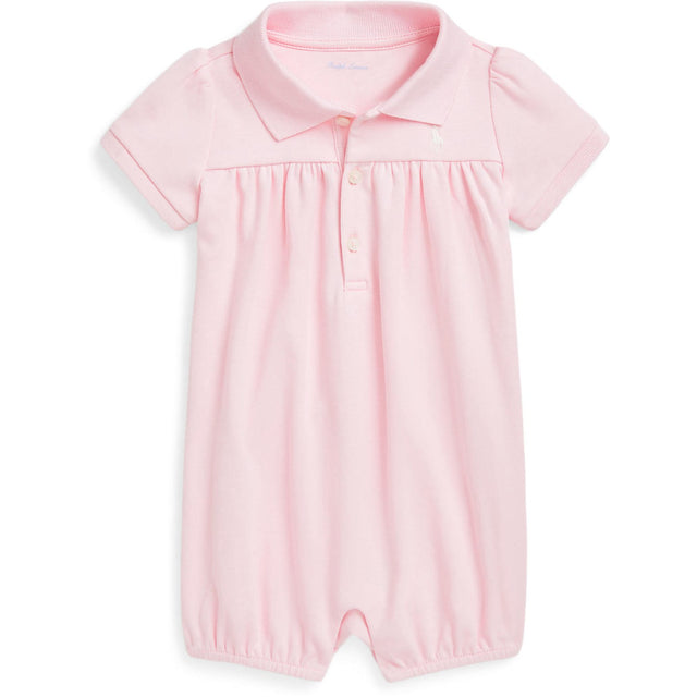 Ralph Lauren Baby Bath Pink W/ Nevis Pp Shortall