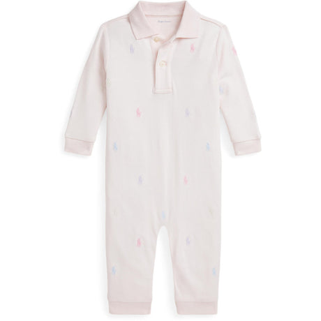 Ralph Lauren Baby Delicate Pink Coverall